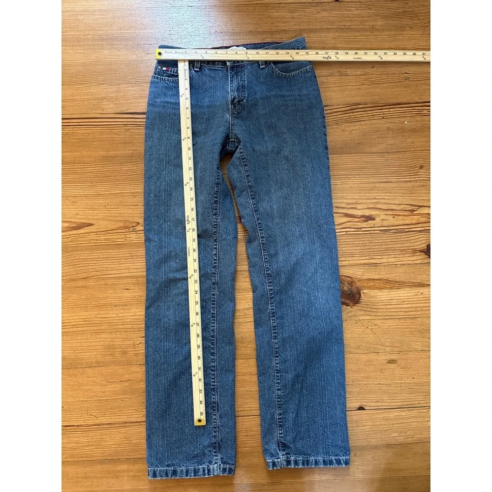 Tommy Hilfiger Jeans Women Blue Vintage Straight Leg Denim SIZE 4‎